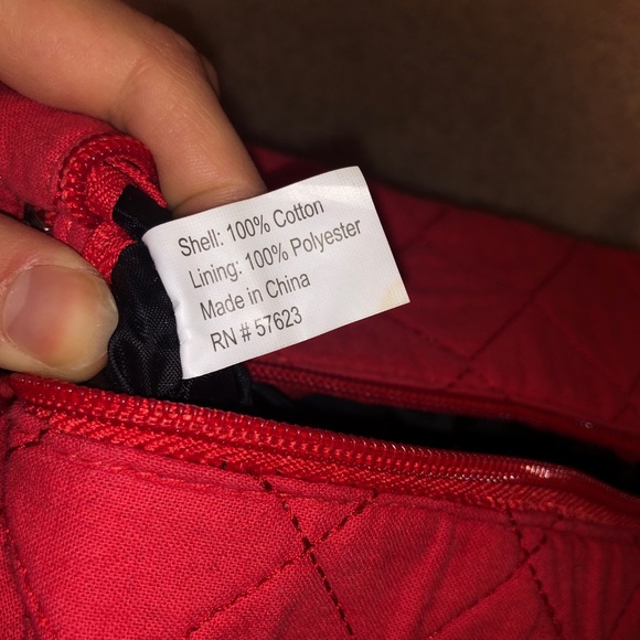 red cross-body bag - Picture 6 of 6